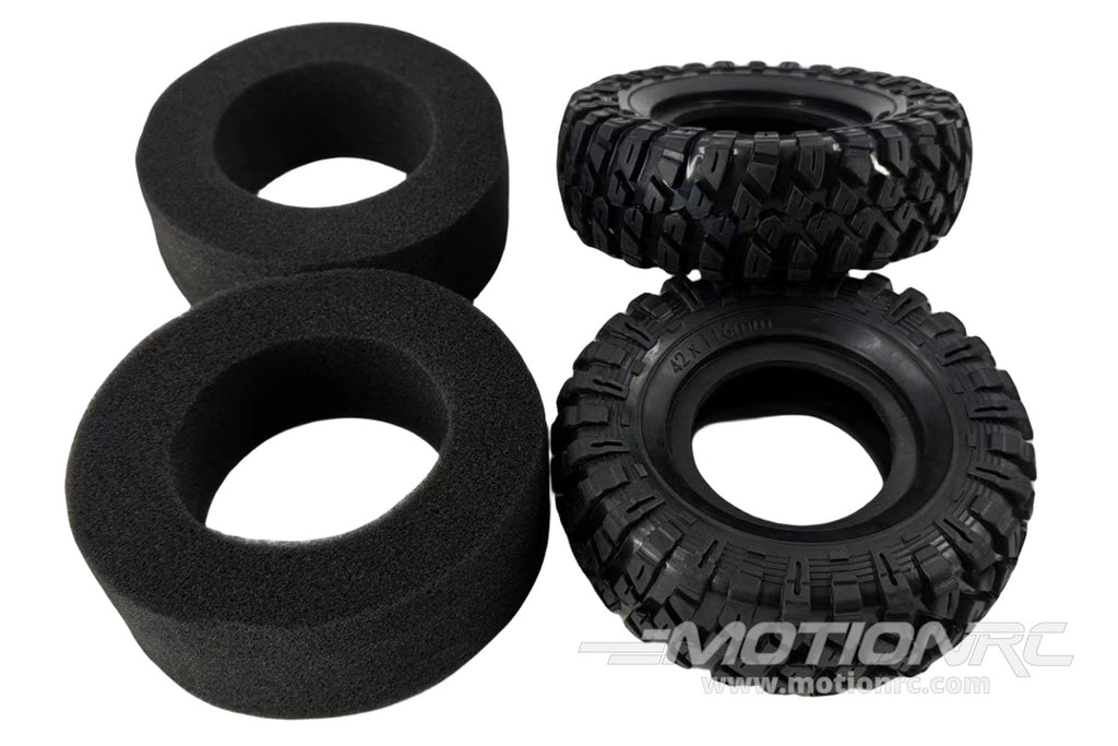 Primus 1/10 Scale Crawler Tires with Inner Foam Set PRM5016-005