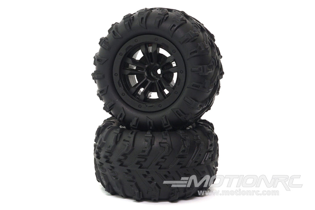 Primus 1/16 Scale DT16 Wheels and Tires Mounted (pr.) PRM5016-021