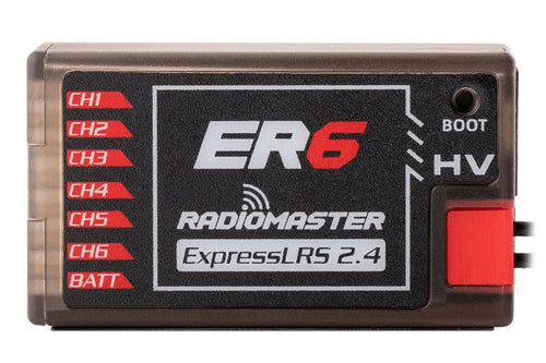 RadioMaster ER6 6-Channel ELRS PWM Receiver HP0157-RX-ER6