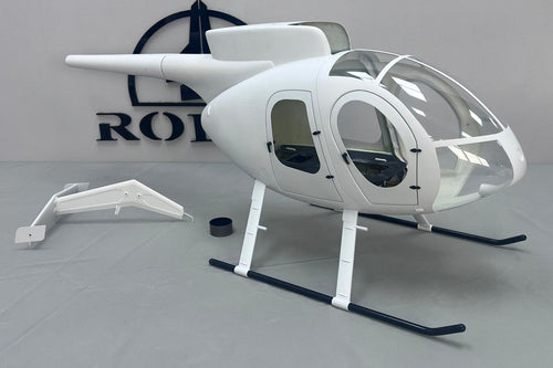 Roban MD-500E White 600 Size Helicopter Scale Conversion - KIT RBN-KF500EW6