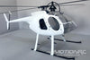 Roban MD-500E White 800 Size Scale Helicopter - ARF RBN-MD-W8