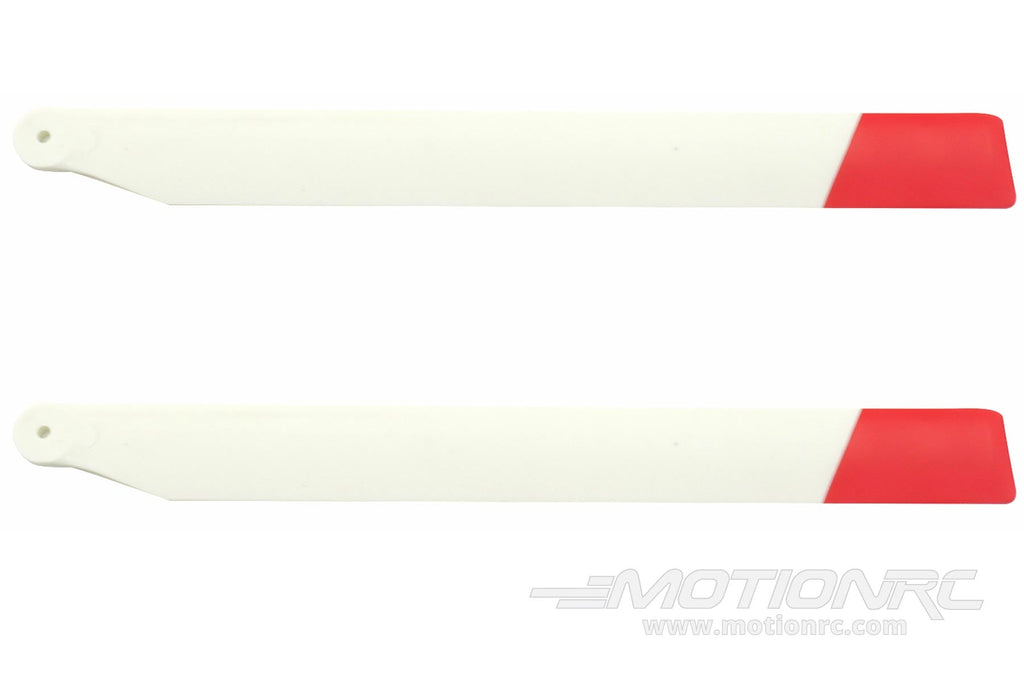 RotorScale 150 Size Bell 206 Main Blade Set - Red RSH1019-113