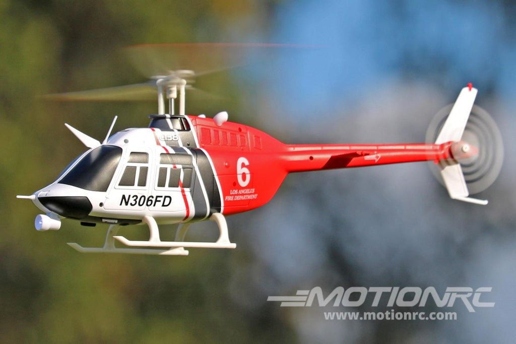 RotorScale Bell 206 150 Size Gyro Stabilized Helicopter - RTF RSH1019-001