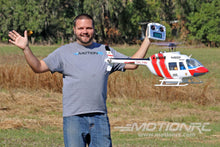 Load image into Gallery viewer, RotorScale Bell 206 Super Scale 470 Size GPS Stabilized Helicopter - RTF HSM-470-R-JR-CF
