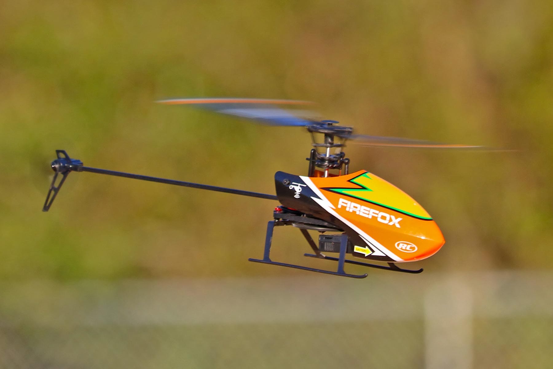 RotorScale C129 Firefox 120 Size Gyro Stabilized Helicopter - RTF ...