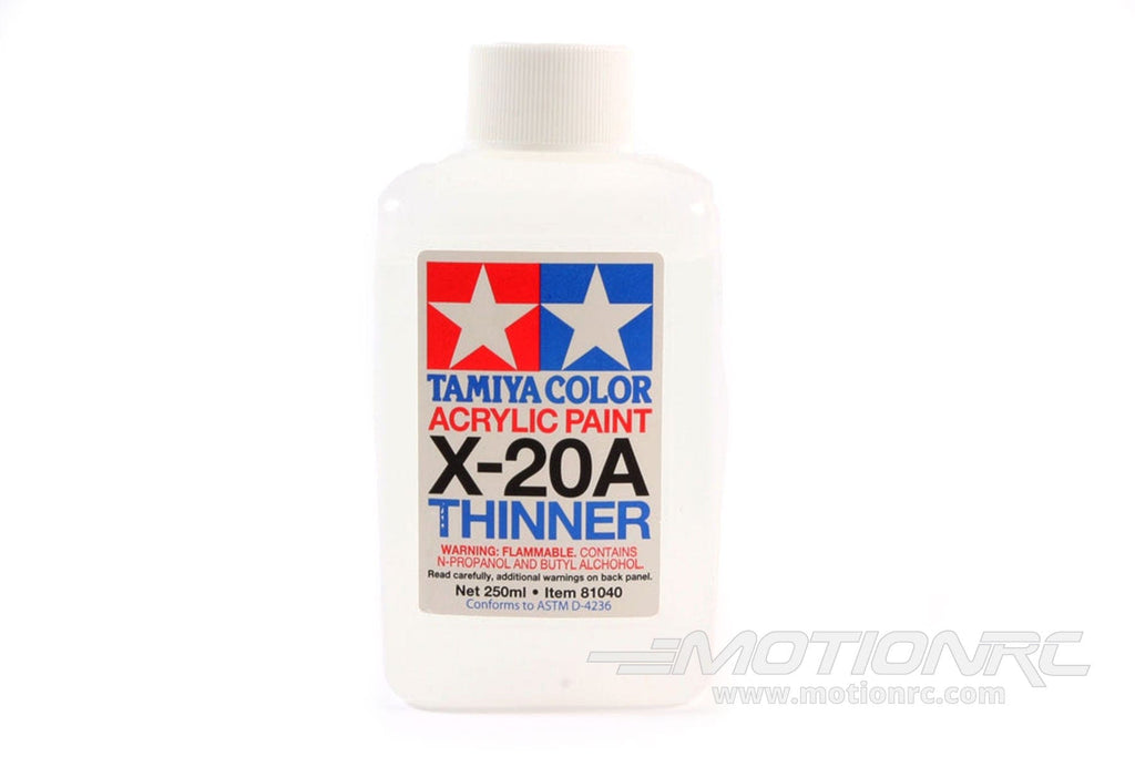 Tamiya Acrylic/Poly Paint Thinner X-20A 250ml Bottle TAM81040