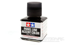 Load image into Gallery viewer, Tamiya Panel Line Accent Color (Black) 40ml Bottle TAM87131
