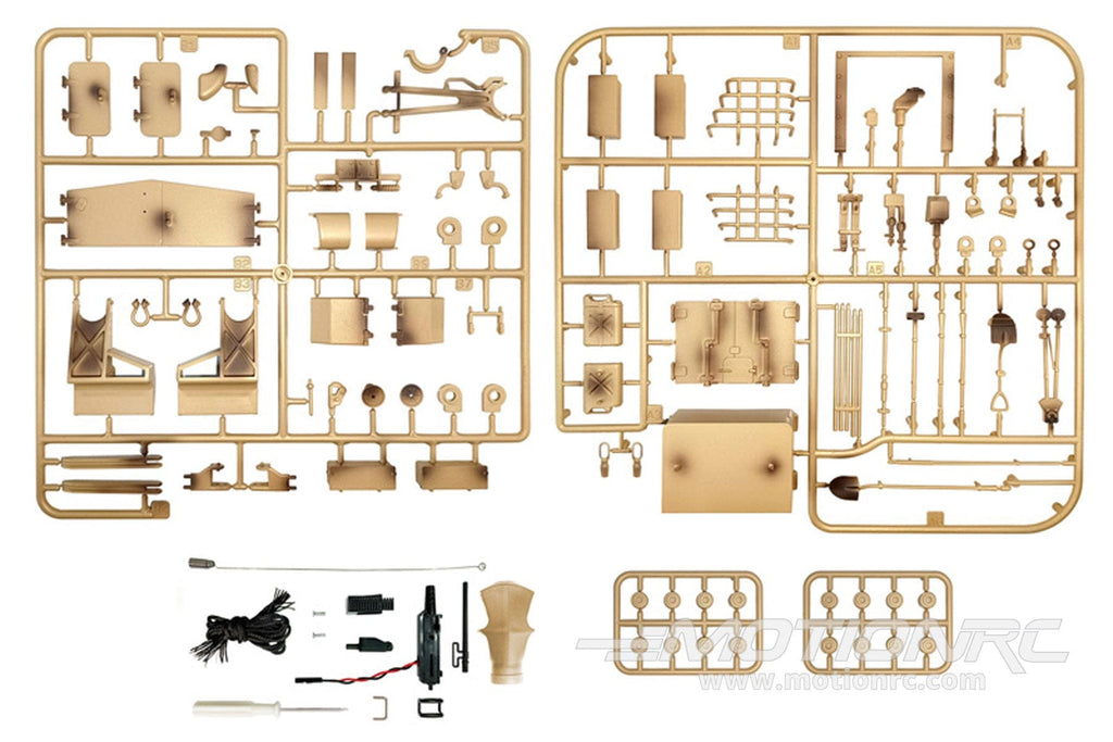 Tongde 1/16 Scale US M109A2 Howitzer Plastic Parts Set TDE1006-105