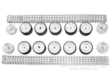 Load image into Gallery viewer, Tongde 1/16 Scale US M24 Chaffee Battle Tank Metal Track and Wheels Set TDE1007-104
