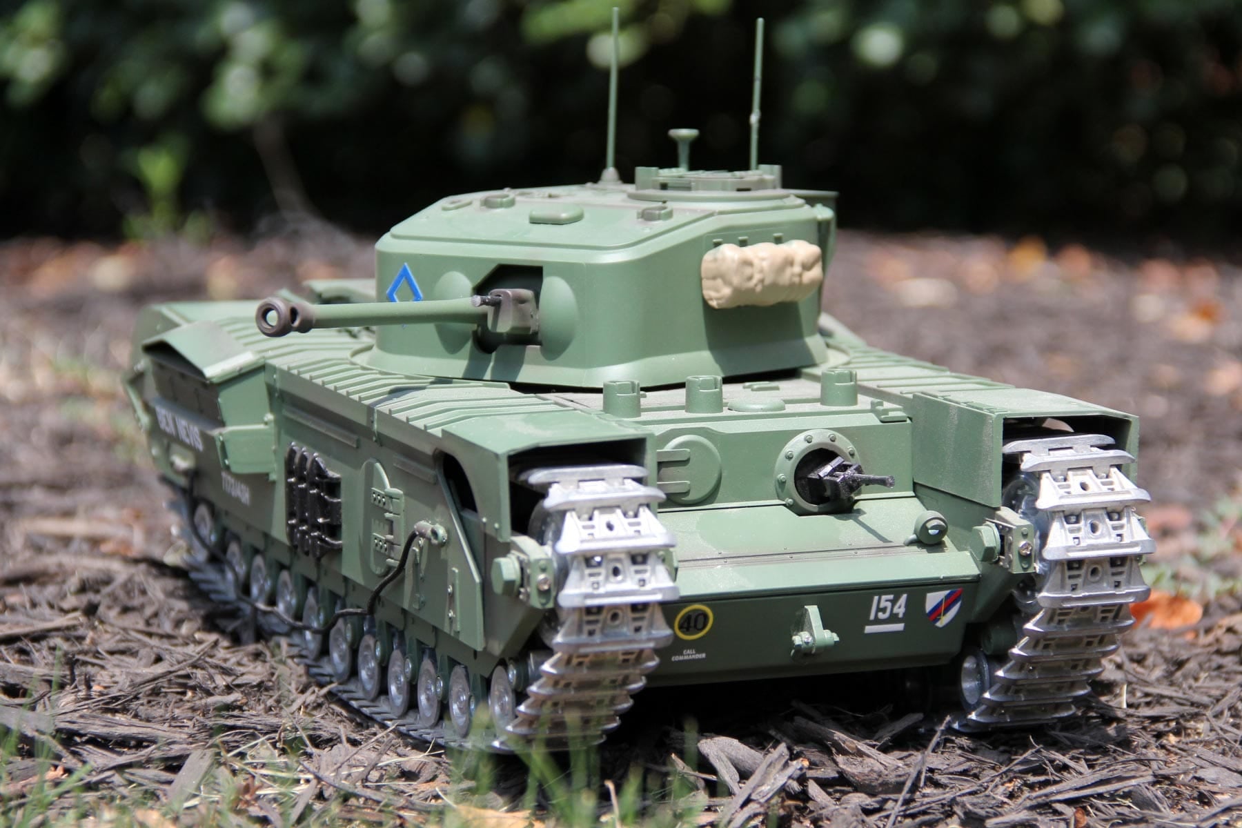 Tongde UK Churchill Mk. VII Professional Edition 1/16 Scale Battle Tank - RTR TDE1005-002