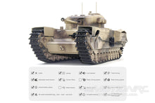 Load image into Gallery viewer, Tongde UK Churchill Mk. VII Professional Plus Edition 1/16 Scale Battle Tank - RTR TDE1005-003
