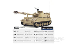 Load image into Gallery viewer, Tongde US M109A2 Professional Edition 1/16 Scale Self-Propelled Howitzer - RTR TDE1006-002
