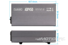 Load image into Gallery viewer, ToolkitRC ADP450 450W 24V 19A DC Power Supply with XT60 Connector TK23400
