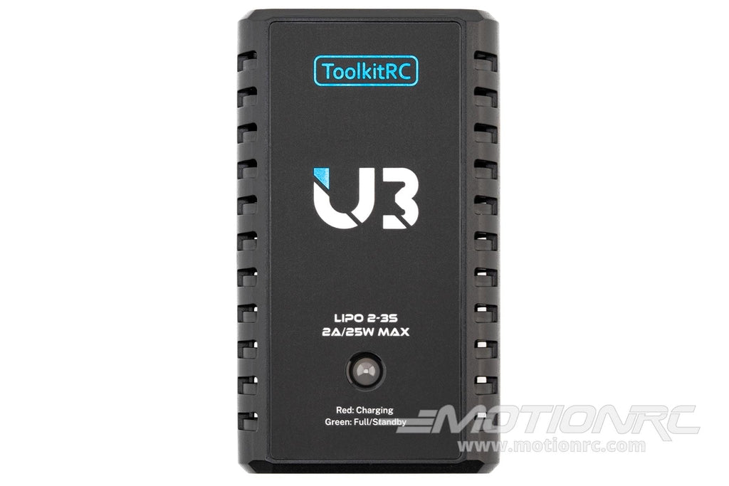 ToolkitRC U3 25W 3 Cell (3S) LiPo USB-C Battery Charger TK13400