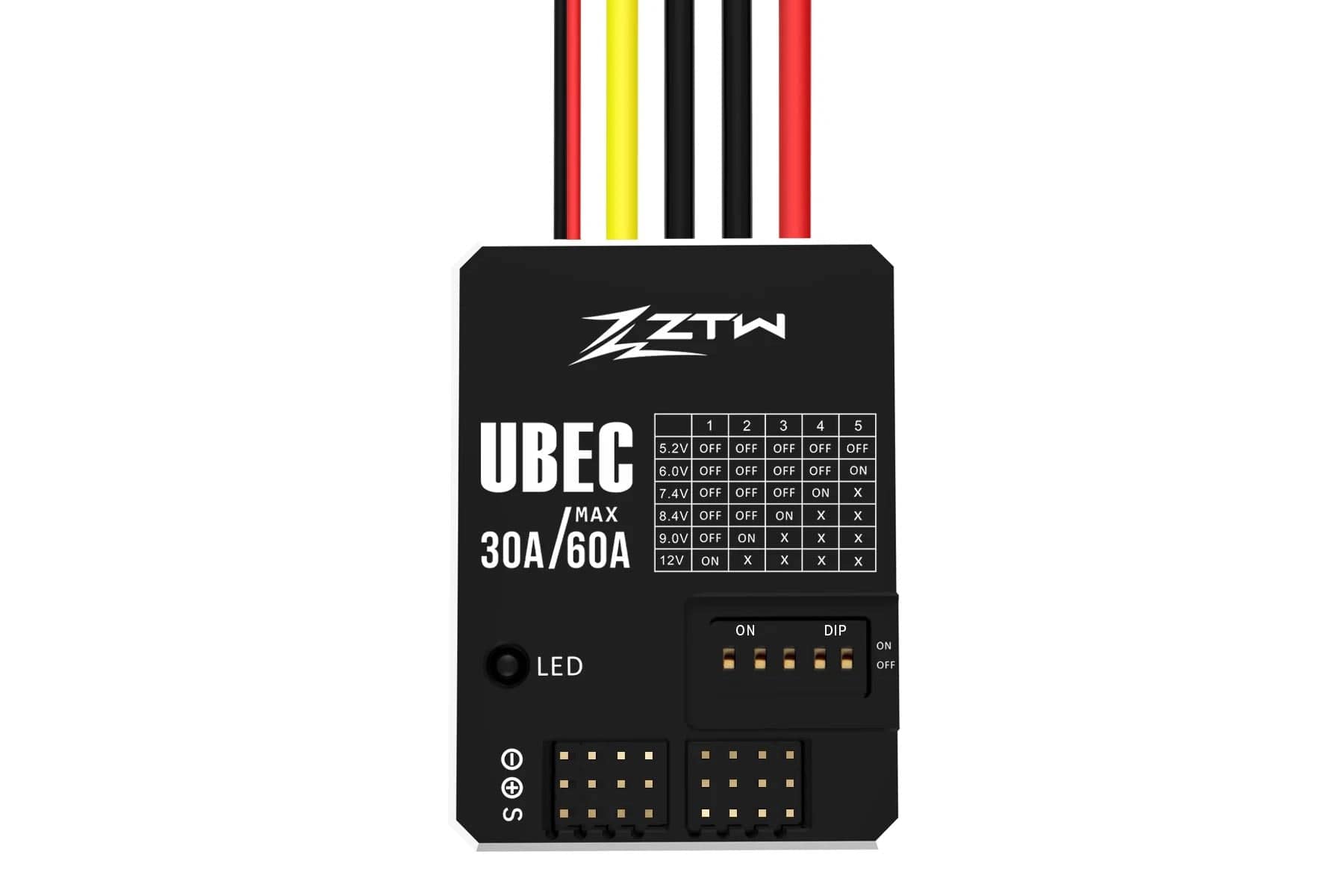 ZTW UBEC 30A HV Adjustable Output Voltage External BEC ZTW3050010