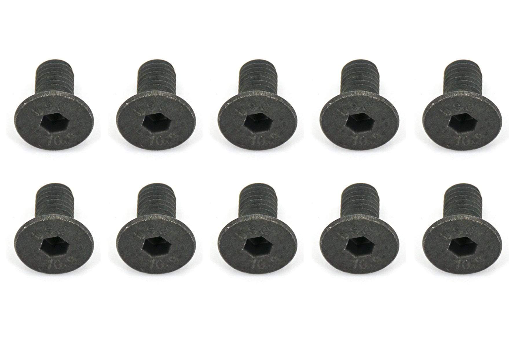 BenchCraft 5mm x 10mm Countersunk Machine Hex Screws (10 Pack)