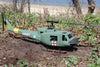 RotorScale UH-1A Huey Medic Green 450 Size Helicopter - PNP - (OPEN BOX) RSH0003P(OB)