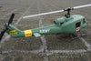 RotorScale UH-1A Huey Medic Green 450 Size Helicopter - PNP - (OPEN BOX) RSH0003P(OB)